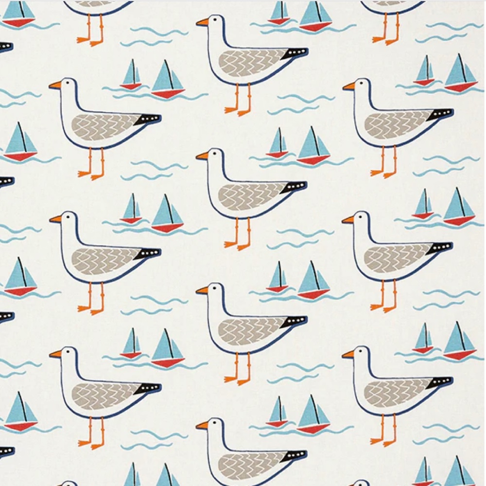 Gull Oilcloth in Multi